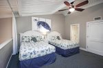 Queen loft bedroom